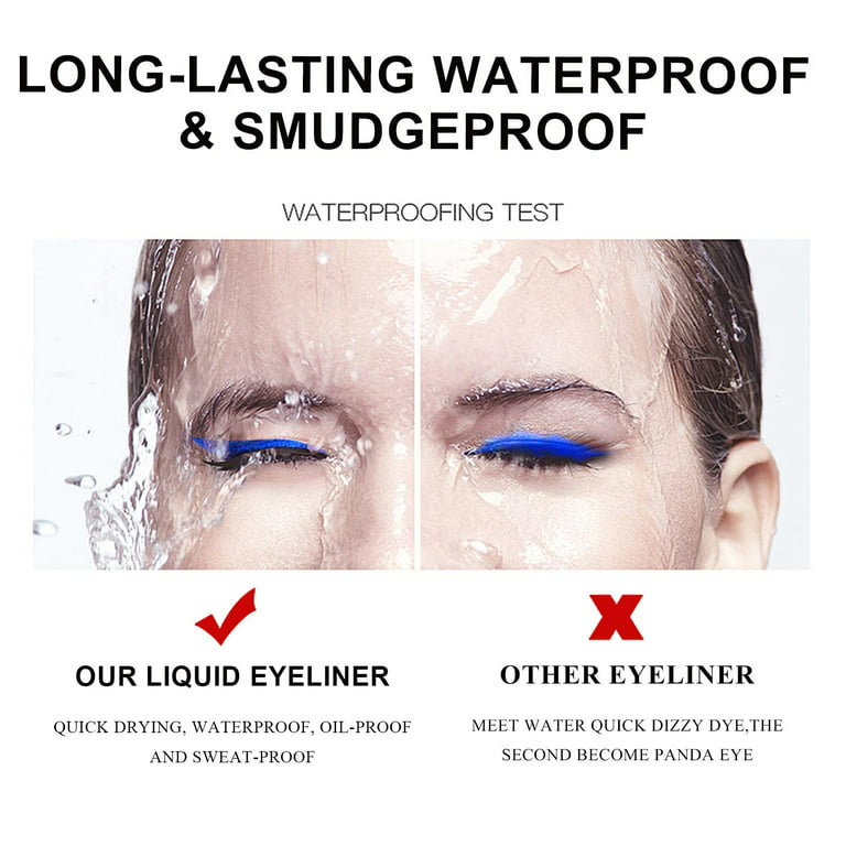 Eyes Makeup Fluorescent Ultra-fine Liquid Eyeliner Neon Eye Liner Beauty 8  Color