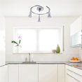 thumbnail image 1 of LED Ceiling Light Ceiling Spotlight 3 Bulb Rotatable Chrome light chrome ceiling Swivelling GU10, 1 of 7