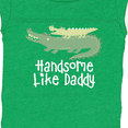 thumbnail image 4 of Inktastic Alligator Handsome Like Daddy Baby Boy Boys Baby Bodysuit, 4 of 5