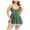 Army Green swimsuits for Women, variant on HAPIMO Women's 2Pc Swimdress Sets Soild Color Sleeveless Dressy Mesh Tunic with Boyshorts Tropical Hawaii Summer Beach Plus Size Padded Swimsuit Trendy Army Green