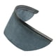 thumbnail image 3 of Casco de soldadura envolvente con pechera de piel sintética, fácil instalación para arenado Azul grisáceo, 3 of 9