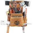 thumbnail image 2 of Graintex PL36S 10 Pocket Nail & Tool Pouch with Embossed Leather Belt, 2 of 8