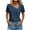 Navy, variant on Women's Tops Casual Loose Fit Summer Tops Dressy Casual Fitted Funny Tshirts Shirts Black Blouses Plus Size Funeral