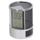 thumbnail image 2 of Reloj despertador digital Jadeshay Portalápices electrónico multifuncional Negro, 2 of 8