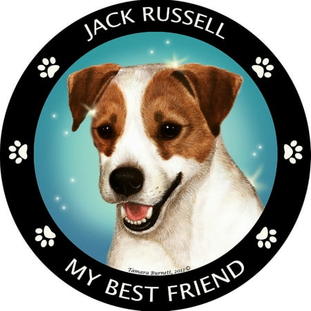 Jack Russell My Best Friend Magnet (Best Tire Size For 4 Inch Lift)