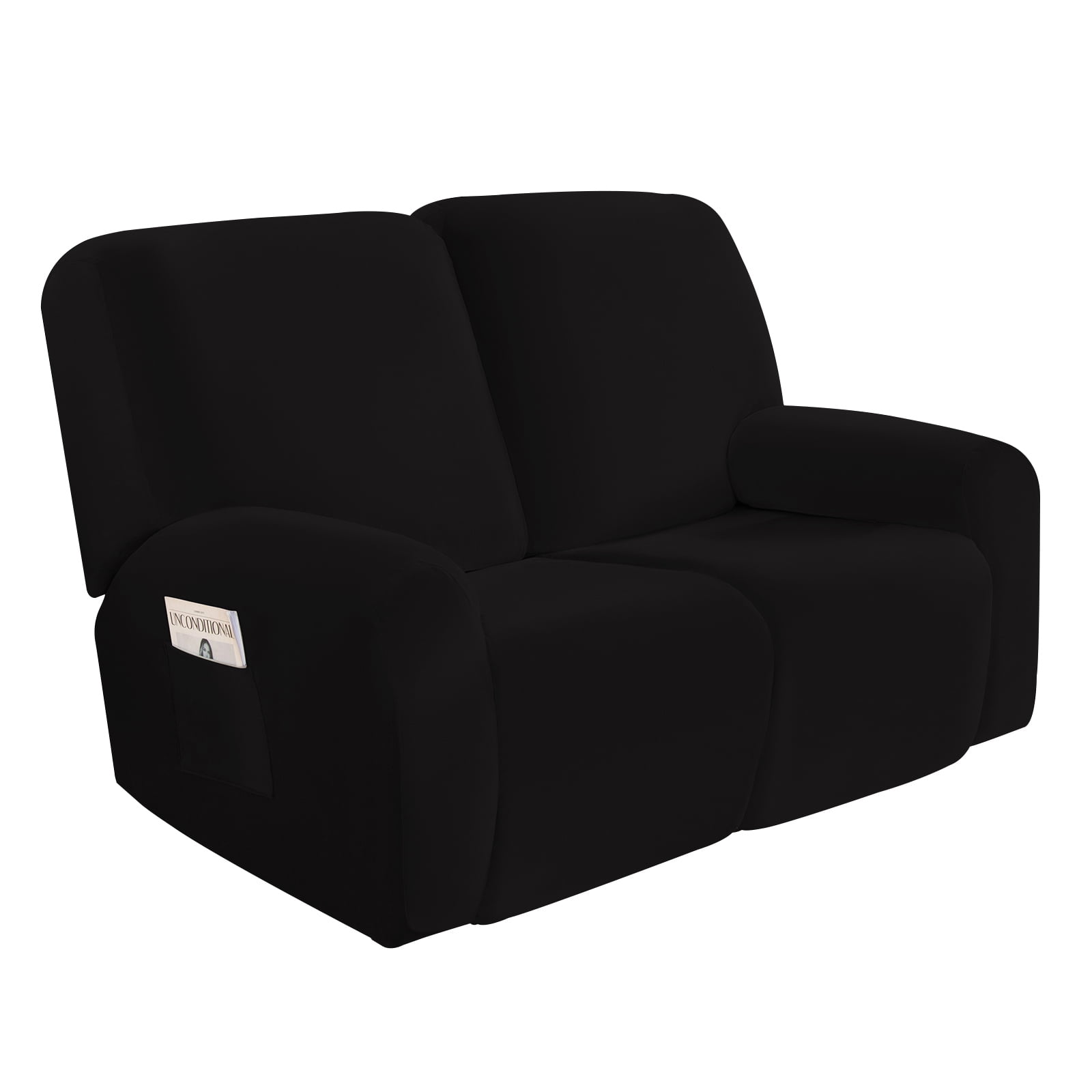 Lapalife 6Pieces Recliner Sofa Covers Velvet Stretch Reclining Couch