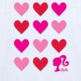 thumbnail image 3 of Barbie - Barbie Heart Grid - Toddler And Youth Short Sleeve Graphic T-Shirt, 3 of 5