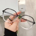 thumbnail image 2 of Mialoley Women Anti-Blue Glasses, Polygonal Transparent Frame Glasses, 2 of 7