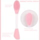 thumbnail image 3 of El cepillo de máscara facial de silicona de doble cabezal 2PCS es una herramienta de limpieza para el cuidado de la piel para aplicar crema facial, loción, arcilla y máscara facial de carbón MFZFUKR BST3021491-2, 3 of 5
