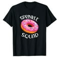 thumbnail image 1 of AALJY Donut Lover Matching Birthday Cool Donut Sprinkle Squad Gift T-Shirt, 1 of 5