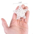 thumbnail image 4 of West Ivory 6 ft 10 LED Metal Rattan Style Star String Fairy Lights Garland, Battery Operated, Wedding Holiday Christmas Tree, Valentine Kid’s Room Bedroom Decorative, Indoor Outdoor, Warm White, 4 of 10