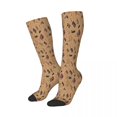 thumbnail image 3 of Calcetines de baloncesto transpirables para mujer, hombre y mujer, con patrón de radioaficionado, para entusiastas de la radio, otoño e invierno, coloridos, 3 of 4