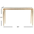 thumbnail image 3 of SAFAVIEH Juliana Solid Glass Top Coffee Table, Gold/Clear, 3 of 6