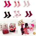 thumbnail image 2 of Yokua Pink Ribbon Breast Cancers Awareness Socks Pink Ribbon Crew Socks for Womens, 2 of 20