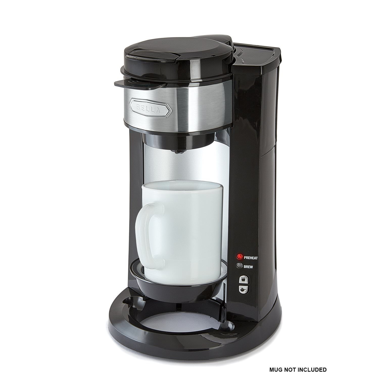 Bella Ultimate Elite Dual Brew Coffee Maker Aqua K-Cup / Reusable Filter  Basket