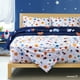 thumbnail image 5 of Set de 4 Piezas Edredón Acolchado y Sábanas Infantil Individual Dreamlab, Colcha para Cualquier Temporada, Hipoalergénica, Diseño Espacio, Color Azul, 5 of 5