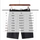 thumbnail image 3 of Mens Casual Pantalones Cortos Moda Cómodo Bolsillo Sólido Vendaje Cordón Medio Pantalones Cortos, Ligero de Verano, 3 of 9