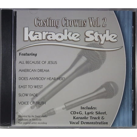 Casting Crown Christmas Casting Crowns Volume 2 Daywind Christian Karaoke Style NEW CD+G 6 Songs ()