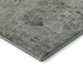 thumbnail image 3 of Addison Rugs Mayfield Premium Machine Washable Traditional Arabesque Gray Round Rug, 8' x 8', 3 of 6