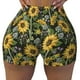 thumbnail image 2 of Fotbe Sunflowers Shorts Sin Costuras – Shorts Deportivos de Cintura Alta para Mujer, Elásticos para Gimnasio, Yoga, Running o Ciclismo-Small, 2 of 8