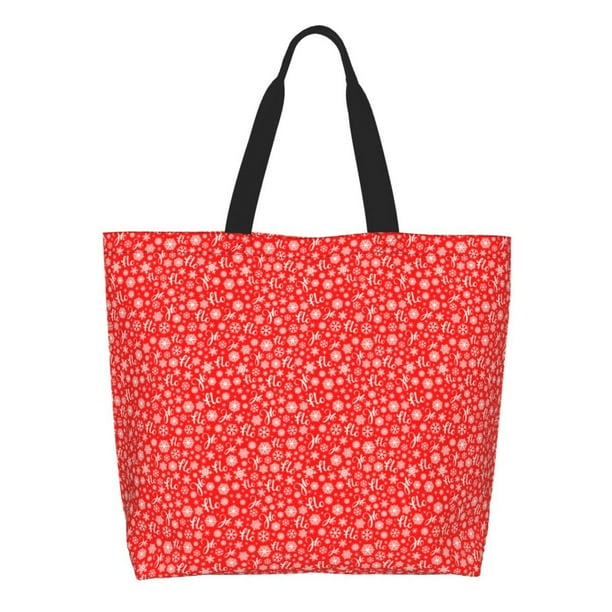 Easygdp Hohoho4 Bolsas Tote para Mujer, Bolsos de Hombro para Viaje, Bolsos de Mano de Gran Capacidad para Compras y Trabajo