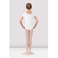 thumbnail image 2 of Girls Dujour Cap Sleeve Leotard, White, 2 of 2
