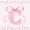 Pink C, variant on Catabedysis Ribbon ABC Print A Zipper Twin Comforter Sets with Fitted Sheet and 2 Pillowcases,Personalized Monogrammed Gifts Zipper Bedding Set For Girls,Pink Reversible,4-Piece