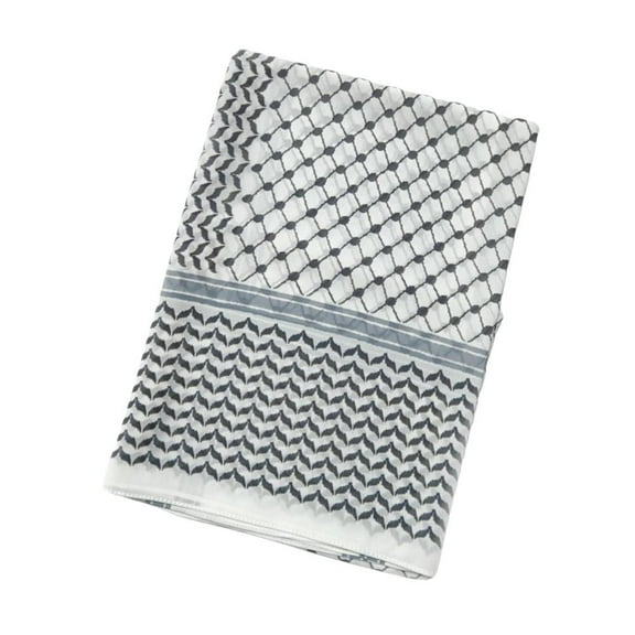 KRONDO Fashion Keffiyeh Hijab Chiffon Scarf Women Islamic Hijabs Breathable Muslim Scarves Shawl Dubai E0C4 Accessories Hair Foulard