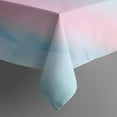 thumbnail image 4 of Colorful Tie Dye Pattern Rectangle Tablecloth 60"x102",Waterproof Polyester Rectangle Table Cloth, Wipeable Spillproof Polyester Tablecloth for Dining, Camping, Indoor and Outdoor, 4 of 6