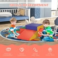 thumbnail image 4 of Qaba 4 Piece Foam Play Set for Toddlers and Children, Classic Colour, 4 of 9