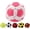 Pink, variant on Soccer Hackys Footbag Sacks - Durable Soft Plush Foot Bags for Adults -Soccer Style Mini Juggling Footbag Sacks for Outdoor Party Game and Coordination Training