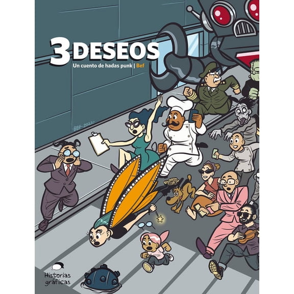 3 Deseos: Un Cuento de Hadas Punk, (Paperback)