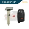 thumbnail image 2 of AKS KEYS Replacement Fobik Emergency Key Replacement Blade Insert For Chrysler (2 Pack), 2 of 5