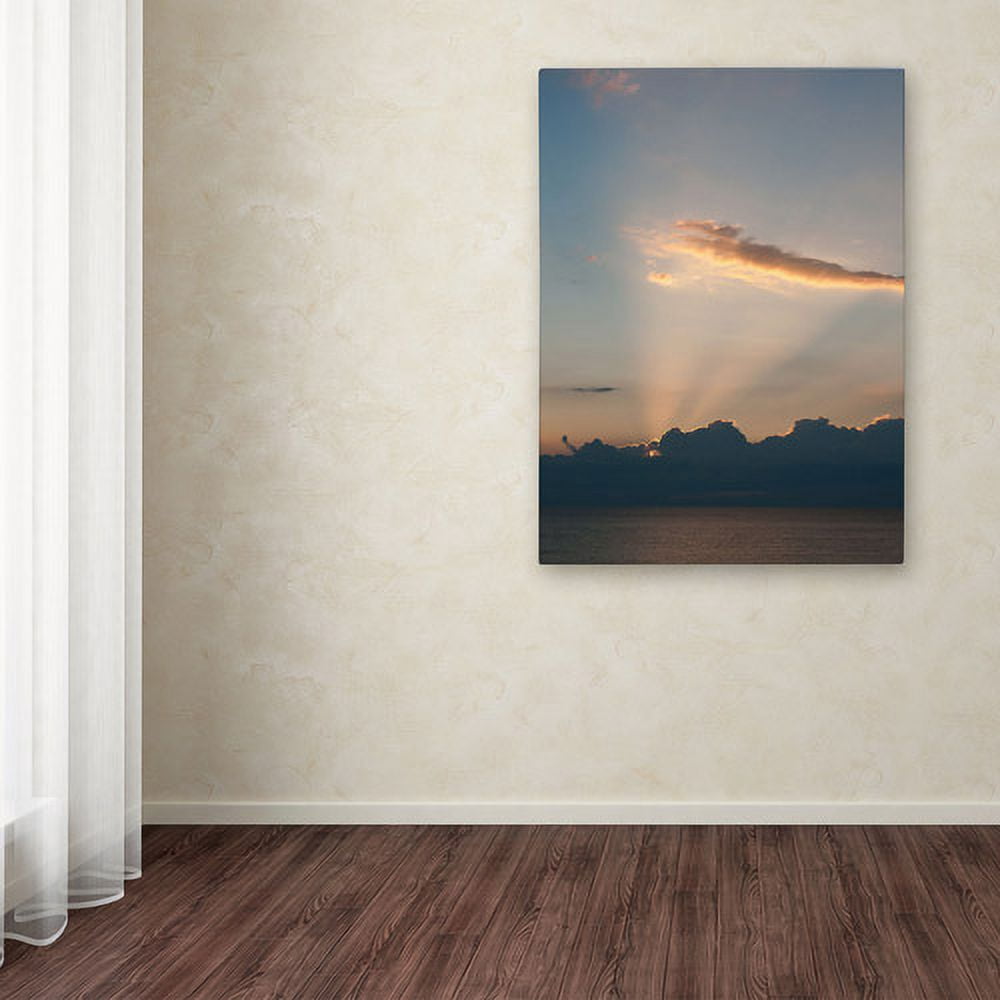 Trademark Fine Art "Inspiration Sunset" Canvas Art by Kurt Shaffer