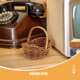 thumbnail image 3 of Moluckfu 6Ud Cesta Beige Tejido En Rattan Ideal Para Organización Y Adornos Rústicos, 3 of 7