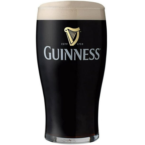 Guinness Draught Pint Glass 20oz (Pack of 2) - Walmart.com Guinness Draught Pint Glass 20oz (Pack of 2) - Walmart.com