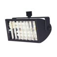 thumbnail image 1 of Luminaria Cal HT-230-BK con dos vías de iluminación, color negro, 13 cm, 1 of 5