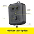 Dogs Ultrasonic Dog Repeller Dog Bark Deterrent Devices Rechargeable ...