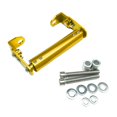 thumbnail image 2 of LeeQinersw Motorcycle Navigation Bracket Handlebar Expansion Rack with Mounting Hardware Yellow, 2 of 9