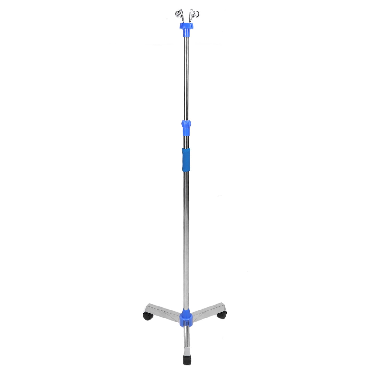 Intravenous Infusion Stand, Portable Universal Wheel Height Intravenous Drip Bag Stand With