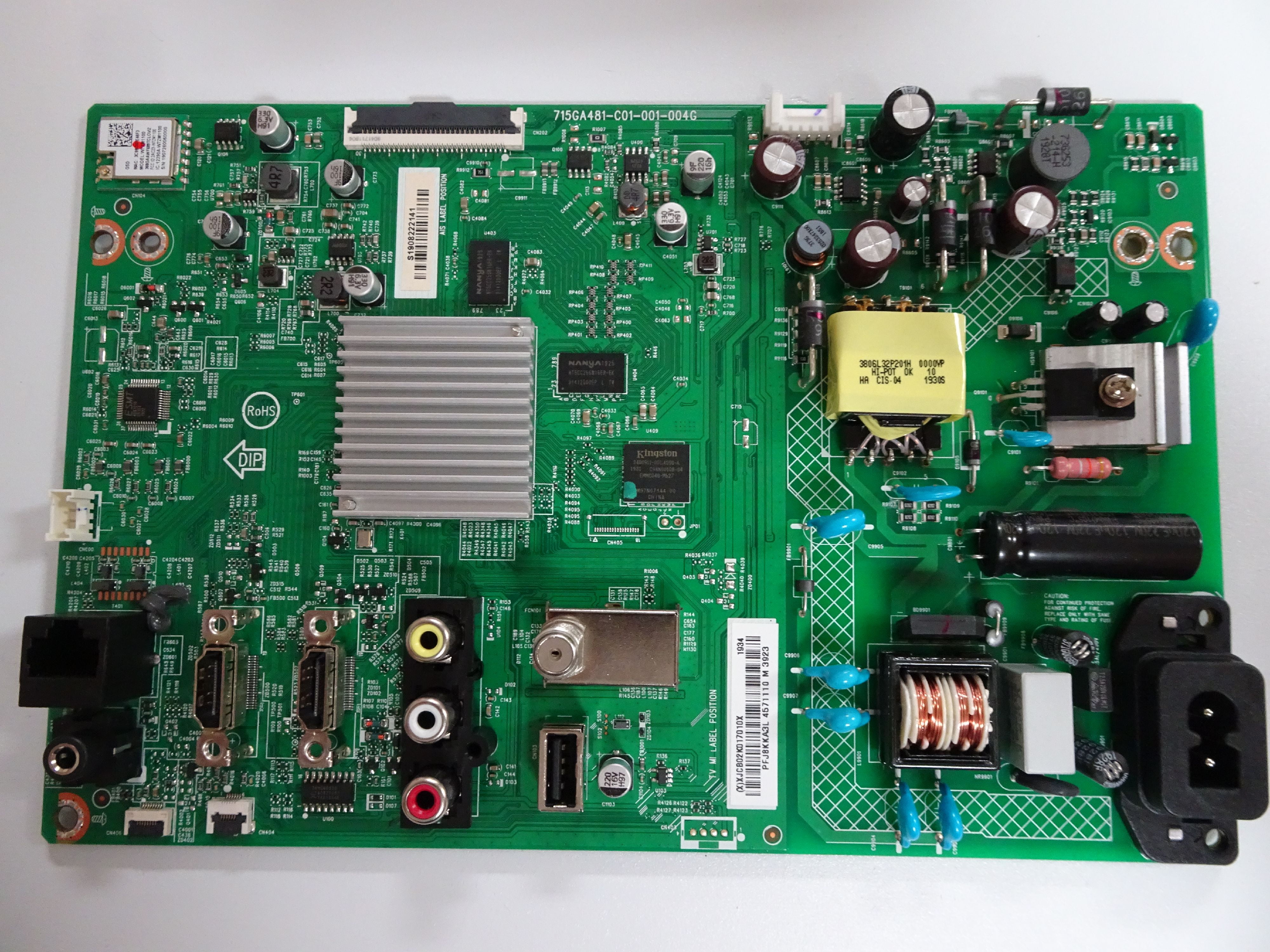 Vizio D24FG1 Main Board (715GA481C01001004G) 756TXJCB02K017