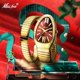 thumbnail image 2 of MISSFOX-relojes con forma de serpiente para mujer, reloj de pulsera de lujo, de acero, de cuarzo dorado único, femenino qym unisex, 2 of 2