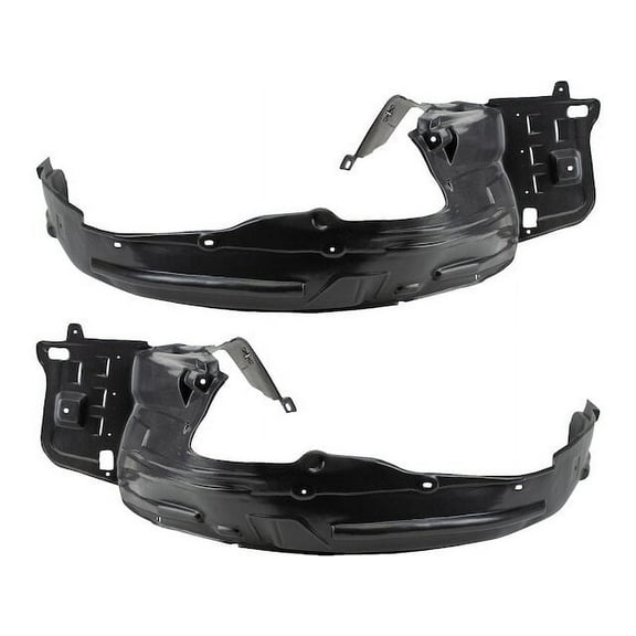 Front Fender Liner Set 2 Piece - Compatible with 2008 - 2010 Honda Odyssey 2009