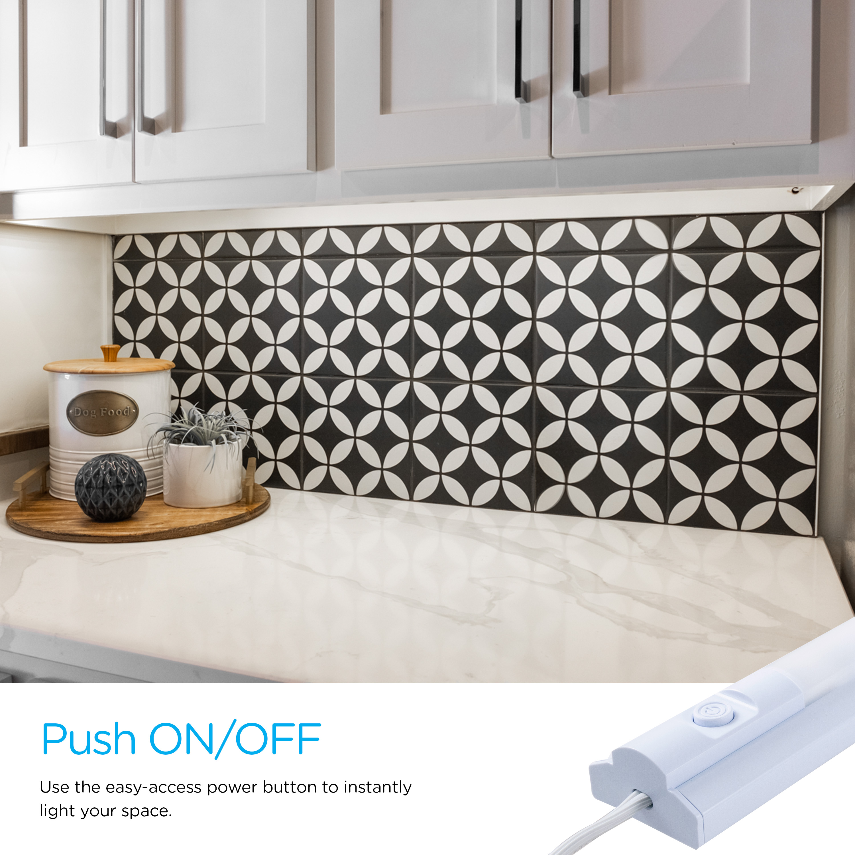 Enbrighten 10 in LED Plug-In Under Cabinet Light photo 6