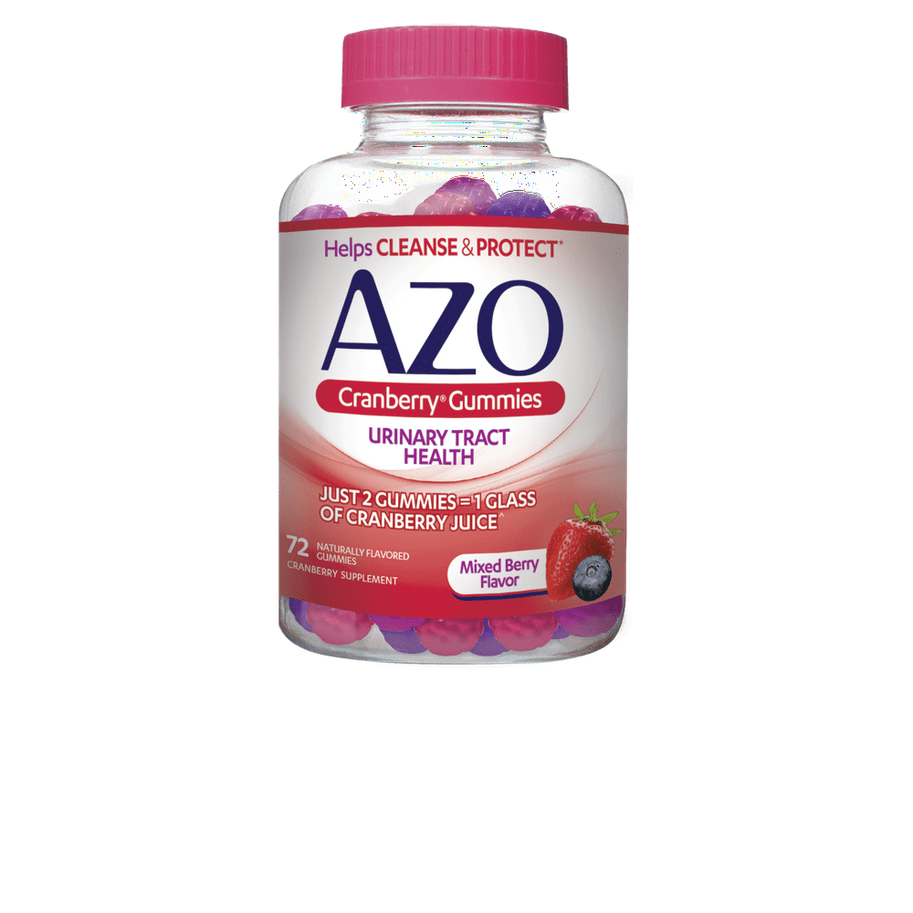AZO Cranberry Gummies, Urinary Tract Health, Helps Cleanse & Protect