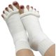 thumbnail image 1 of Zhuge Calcetines separadores de cinco dedos para yoga, masajes y gimnasio, para aliviar el dolor y la alineación de los pies (blanco), 1 of 1