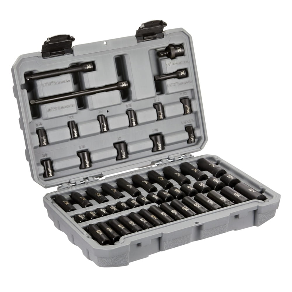 53-Piece 1/4 in. Drive Impact Socket Set