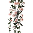 thumbnail image 4 of 1.8 m Vides de rosas artificiales Flores de seda falsas Guirnaldas Colgando Rosa Telón de fondo de boda Oficina en casa Decoración de arco Yuarrent HA1071-01B, 4 of 6
