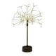 thumbnail image 3 of Lámpara de mesa de diente de león con luz de alambre de cobre, funciona con pilas y se conecta por USB. Luz cálida, 3 of 9