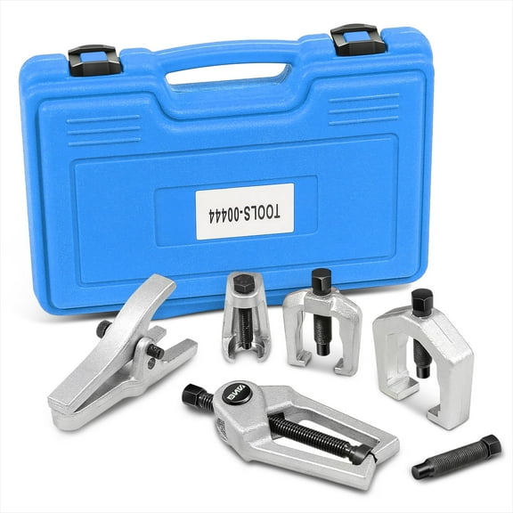 DNA Motoring Tools-00444 5-Piece Front End Service Ball Joint Separator Tool Set, Blue